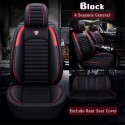 1Pcs Auto Car Front Seat Cover Vehicle Front Seat Cushion Protector PU Leather