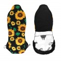 2PCS Auto Car Seat Covers Front Full Sunflower Universal Fit Elastic Protector