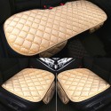 3PCS Universal Seat Covers Thicken Cushion Front Rear Protector Nonslip