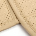 3pcs Car Front Rear Seat Cover Breathable PU Leather Bamboo Charcoal Pad Mat Car Seat cushion