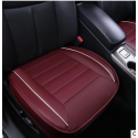 3pcs PU Leather Car Front Rear Seat Covers Universal Seat Protector Seat Cushion Pad Mat