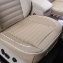 5/10/20PCS 50x50cm PU Leather Car Cushion Seat Chair Cover Black/Beige/Coffee Auto Interior Pad Mat