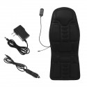 8 Modes Car Seat Heating Massage Cushion Home Office Chair Back Neck Waist Pad