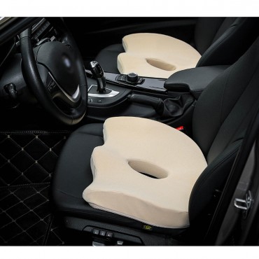 Auto Memory Cotton Raised Car Seat Cushion Knit Fabric