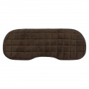 Black Universal Rear Car Plush Seat Cushion Comfortable Cover Pad Protector