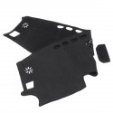 Car Black Dashboard Panel Mat Non-slip Sun Shade Pad Carpet For 2014-2017 TOYOTA TUNDRA