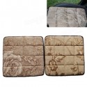 Car Ice Silk Bamboo Charcoal Seat Cushion Non Slip Breathable Pad Mat 45*45CM