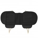 Car Rear Seat Cover Universal Bamboo Charcoal Cushion Pad PU 130*50cm