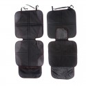 Car Seat Back Protector Cover For Children Baby Kick Mat Protector Storage Bag