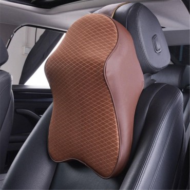 Car Seat Head Rest Pad Memory Foam Pillow Head Neck Rest Support Cushion