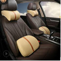 Car Seat Headrest Sleep Pad Memory Foam Pillow Head Neck Rest Support Cushion
