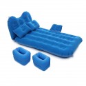 Car Travel Inflatable Air Mattress Back Seat Portable Camping Bed Cushion with Back Support