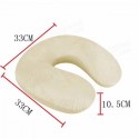 Car U Shape Pillow Memory Foam Nursing Cushion for Caring Cervical Neck 33x33x10.5cm