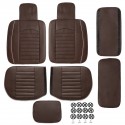 Comfortable Car SUV Seat Cushion Cover Pad Mat Protector Breathable PU Leather