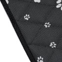 Fiber Pet Dog Cat Soft Summer Cooling Mat Bed Chilly Pad Cushion Black S/M/L/XL
