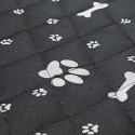 Fiber Pet Dog Cat Soft Summer Cooling Mat Bed Chilly Pad Cushion Black S/M/L/XL