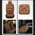 Front Car Plush Backrest Seat Cushion Soft Comfortable Cover Protect Winter Pad
