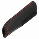 Genuine Leather Car Handbrake Cover Hand Brake Protective Sleeve Anti-slip for Honda Civic/ Accord