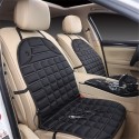 Heated Seat Cushion 12V Nonslip Car Heating Seat Cover Pad Winter Warm Backrest