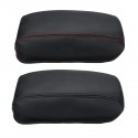 Leather Car Console Center Arm Rest Cover Cushion for Nissan Qashqai J11 2016-17