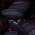 Leather Car Front Seat Cover Cushion Protector with Pillow Universal for Five Seats Car
