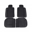 Leather Car Seat Cover 5-Seat SUV Car Seat Cushion Front & Rear Set