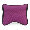 Leather Memory Foam Car Pillow