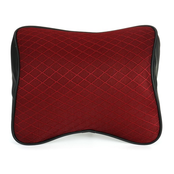 Leather Memory Foam Car Pillow