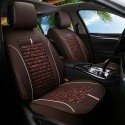 Luxury Universal Full Car Seat Cover Headrest Auto Cushion Pad Mat & 2x Pillows