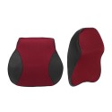 Memory Foam Car Headrest Pillow Seat Back Cushion Breathable Neck Waist Rest Support Cushion