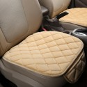 Plush Car Front Seat Cushion Covers Breathable Chair Protector Seat Pad Mat for Four Season