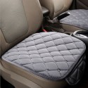 Plush Car Front Seat Cushion Covers Breathable Chair Protector Seat Pad Mat for Four Season