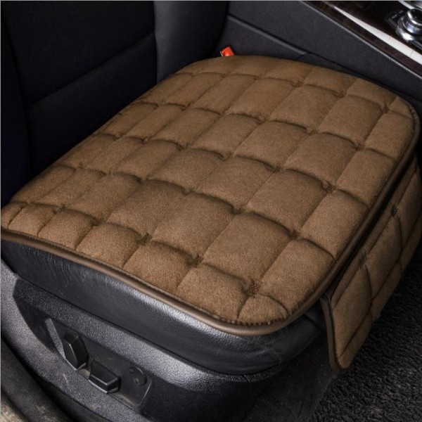 Plush Car Front Seat Cushion Covers Chair Protector Seat Pad Mat Universal