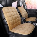 Plush Car Seat Cover Winter Warm Front/Back Backrest Cushion Pad Protector Mats