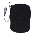 Protable Car Massage Cushion Ultra Thin Heating Function 3 Modes Car Home Office