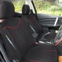 Car Seat Covers Universal fit SUV Sedans Black Mesh Read Line