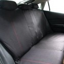 Car Seat Covers Universal fit SUV Sedans Black Mesh Read Line