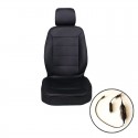 Universal 12V Electric Heated Car Seat Cover Pad Winter Heating Cushion Leather