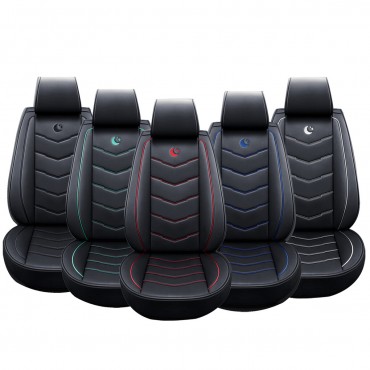 Universal Car Front Seat Cover Chair Cushion Pad Mat Protector W/ Headrest Cover