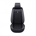 Universal Full Car Seat Cover Mat Ice Silk Cooling PU Leather Breathable Cushion Pad