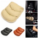 Universal PU Leather Car Arm Rest Mat Storage Box Cover Cushion