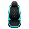 Universal PU Leather Car Auto Front Seat Cushion Pad Cover Protector Mat Black