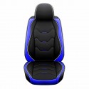 Universal PU Leather Car Auto Front Seat Cushion Pad Cover Protector Mat Black