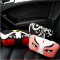Chinese Facial Makeup Head Rest Car Front Seat Head Rest Pillow