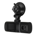 1080P Car DVR Dual Lens Front & Inside Dash Cam 170° G-sensor IR Night Vision HD Camera Recorder