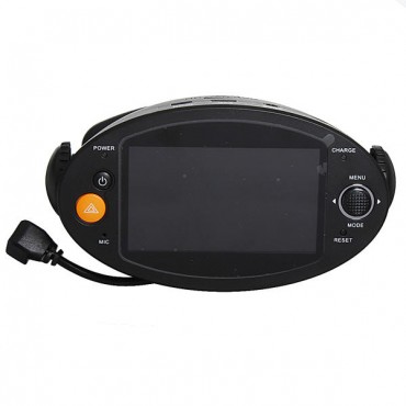 2.7inch HD 720P Car DVR GPS Dual Lens Vehicle Camera Video Recorder