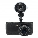 4 Inch 1080P Loop Recording Night Vision 170 Degree Wide Angle Car DVR with Rear View Camera