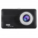 4 Inch HD 1080P Dual Lens Car DVR Front and Rear Camera Video Dash Cam Recorder