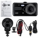 4.0'' 1080P Touch FHD Dual Lens Car Vehicle Dash Cam Video Recorder DVR G-Sensor