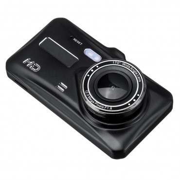 4.0'' 1080P Touch FHD Dual Lens Car Vehicle Dash Cam Video Recorder DVR G-Sensor